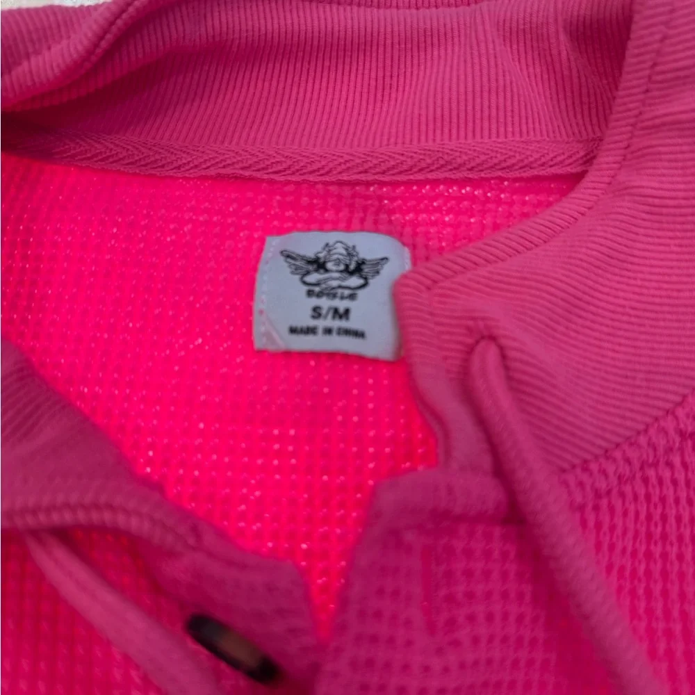 Boys Lie Pink Sweatpants and Sweatshirt Set - Picture 7 of 10